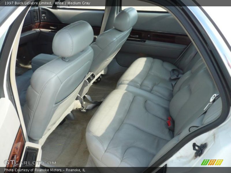 White / Medium Gray 1997 Buick LeSabre Limited