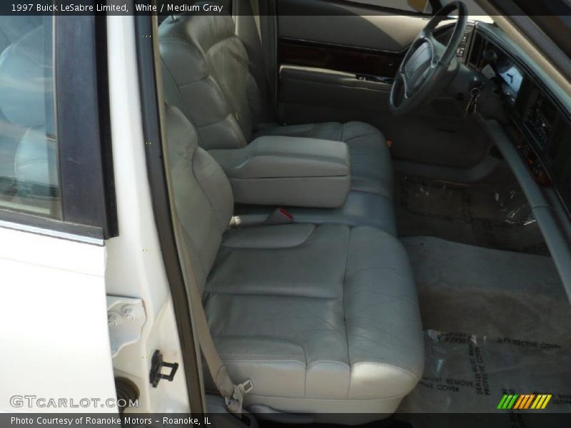 White / Medium Gray 1997 Buick LeSabre Limited