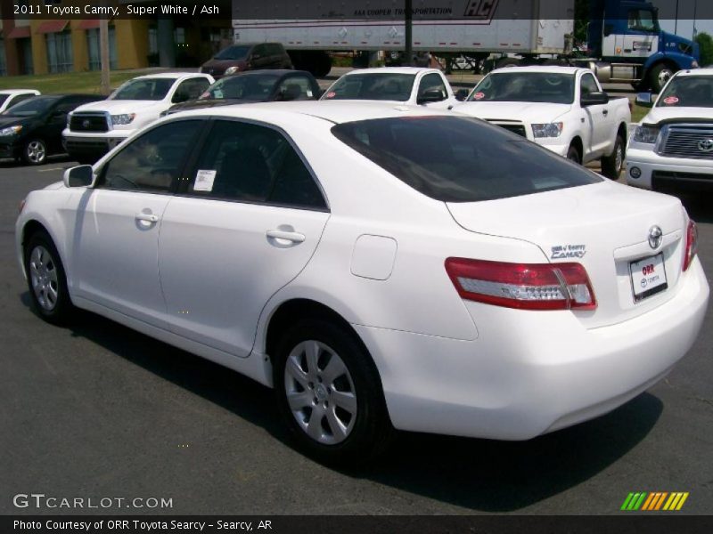 Super White / Ash 2011 Toyota Camry