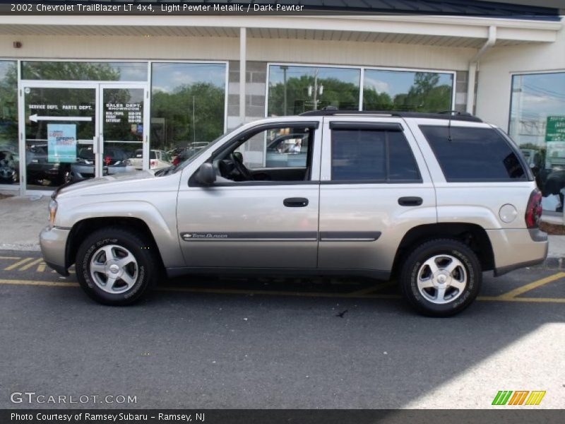 Light Pewter Metallic / Dark Pewter 2002 Chevrolet TrailBlazer LT 4x4
