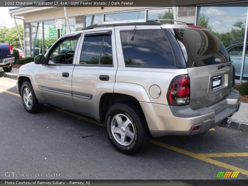 Light Pewter Metallic / Dark Pewter 2002 Chevrolet TrailBlazer LT 4x4