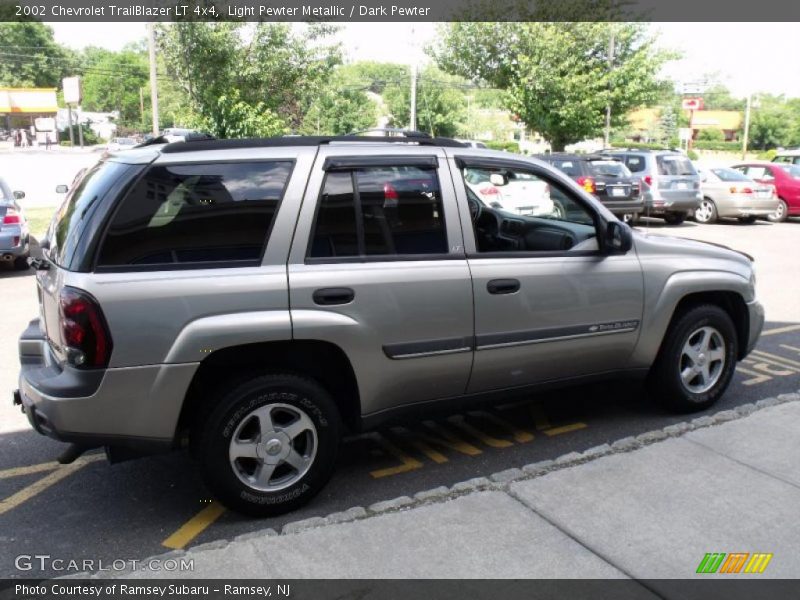 Light Pewter Metallic / Dark Pewter 2002 Chevrolet TrailBlazer LT 4x4