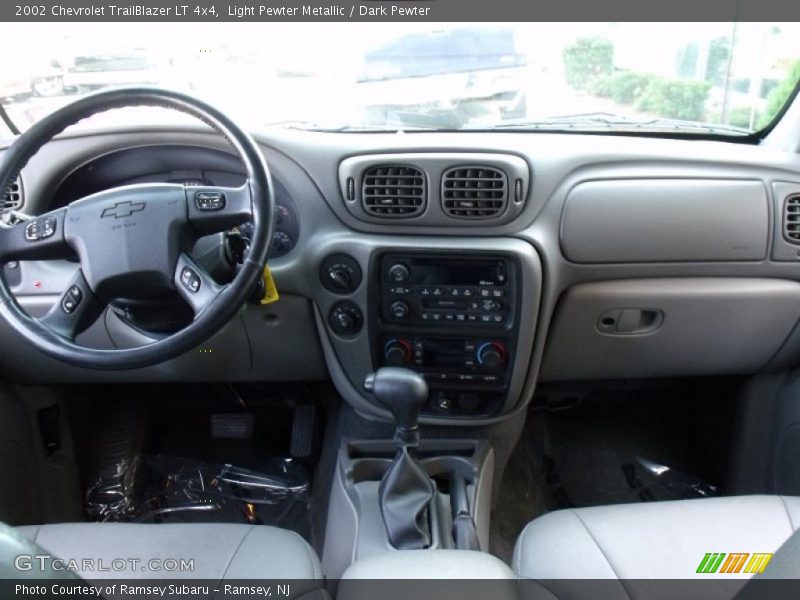 Light Pewter Metallic / Dark Pewter 2002 Chevrolet TrailBlazer LT 4x4
