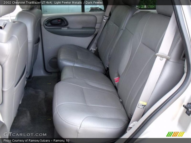 Light Pewter Metallic / Dark Pewter 2002 Chevrolet TrailBlazer LT 4x4
