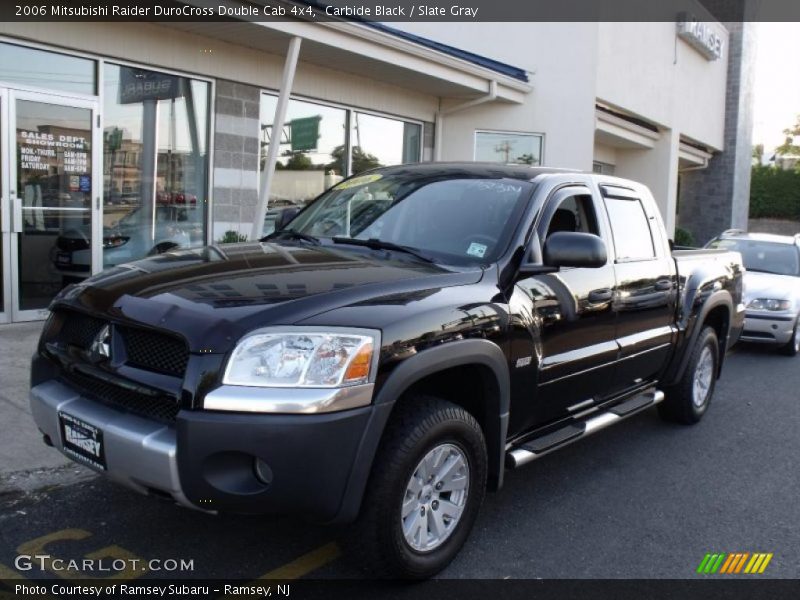 Carbide Black / Slate Gray 2006 Mitsubishi Raider DuroCross Double Cab 4x4