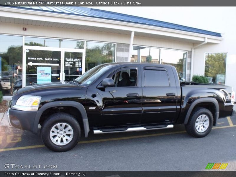 Carbide Black / Slate Gray 2006 Mitsubishi Raider DuroCross Double Cab 4x4