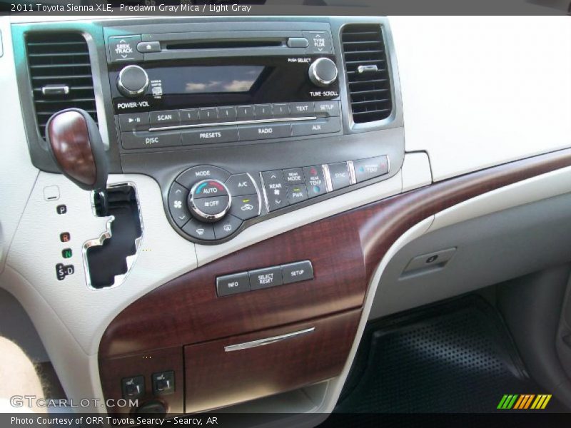 Predawn Gray Mica / Light Gray 2011 Toyota Sienna XLE