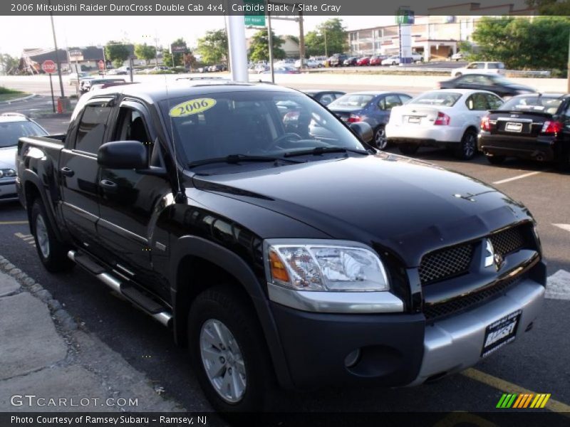 Carbide Black / Slate Gray 2006 Mitsubishi Raider DuroCross Double Cab 4x4