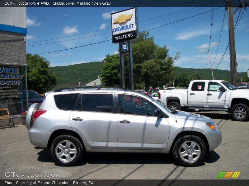Classic Silver Metallic / Ash Gray 2007 Toyota RAV4 4WD