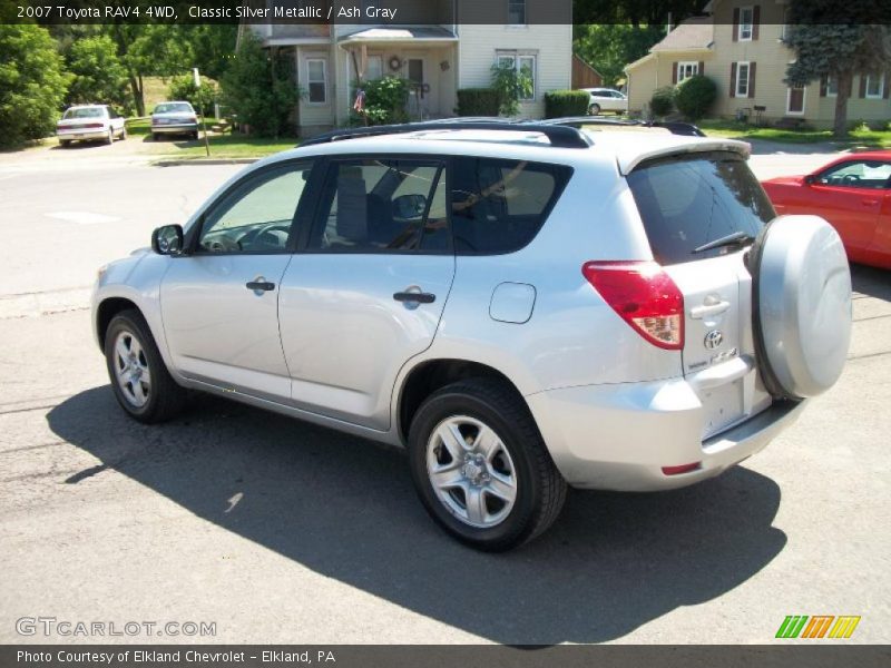Classic Silver Metallic / Ash Gray 2007 Toyota RAV4 4WD