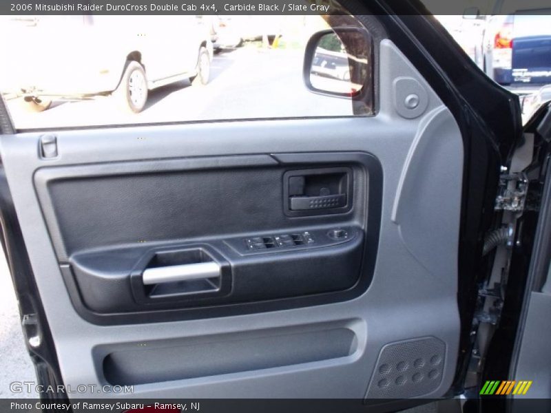 Carbide Black / Slate Gray 2006 Mitsubishi Raider DuroCross Double Cab 4x4
