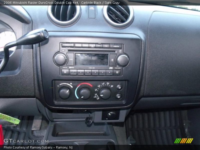 Carbide Black / Slate Gray 2006 Mitsubishi Raider DuroCross Double Cab 4x4