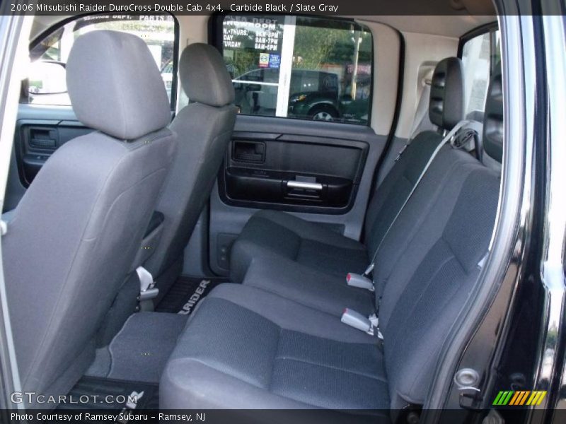 Carbide Black / Slate Gray 2006 Mitsubishi Raider DuroCross Double Cab 4x4