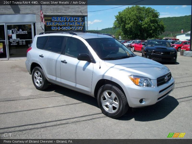 Classic Silver Metallic / Ash Gray 2007 Toyota RAV4 4WD