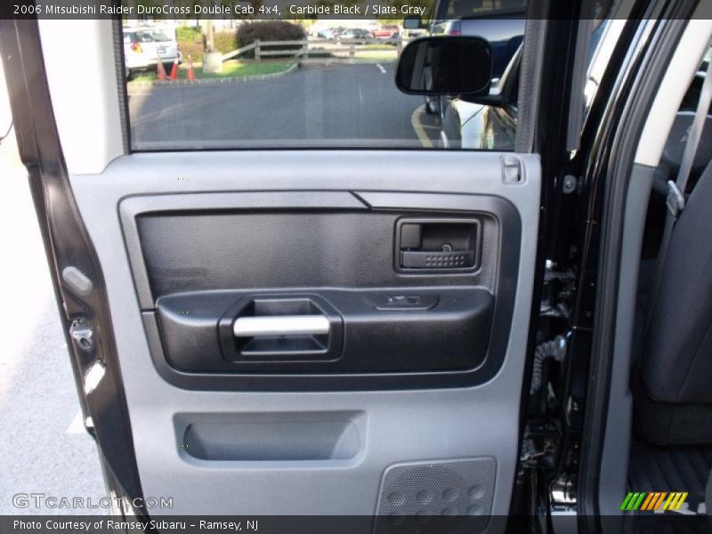Carbide Black / Slate Gray 2006 Mitsubishi Raider DuroCross Double Cab 4x4