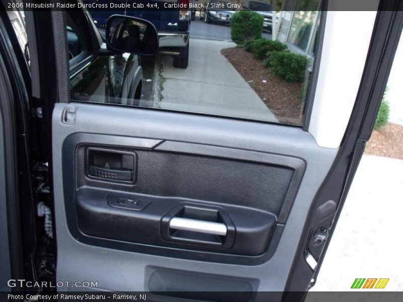 Carbide Black / Slate Gray 2006 Mitsubishi Raider DuroCross Double Cab 4x4