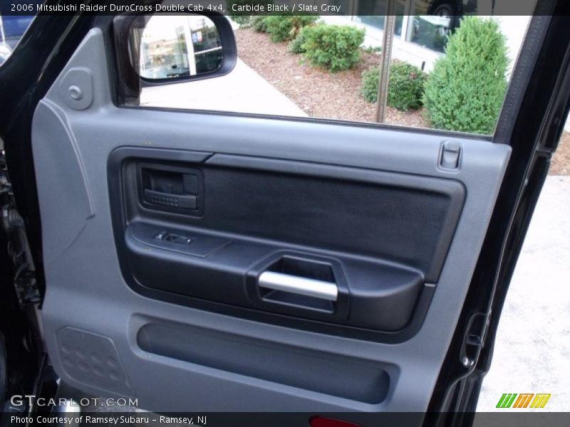 Carbide Black / Slate Gray 2006 Mitsubishi Raider DuroCross Double Cab 4x4
