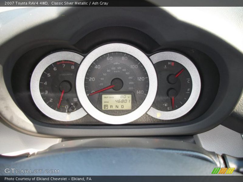Classic Silver Metallic / Ash Gray 2007 Toyota RAV4 4WD