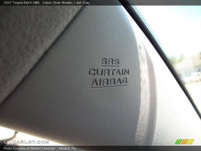 Classic Silver Metallic / Ash Gray 2007 Toyota RAV4 4WD