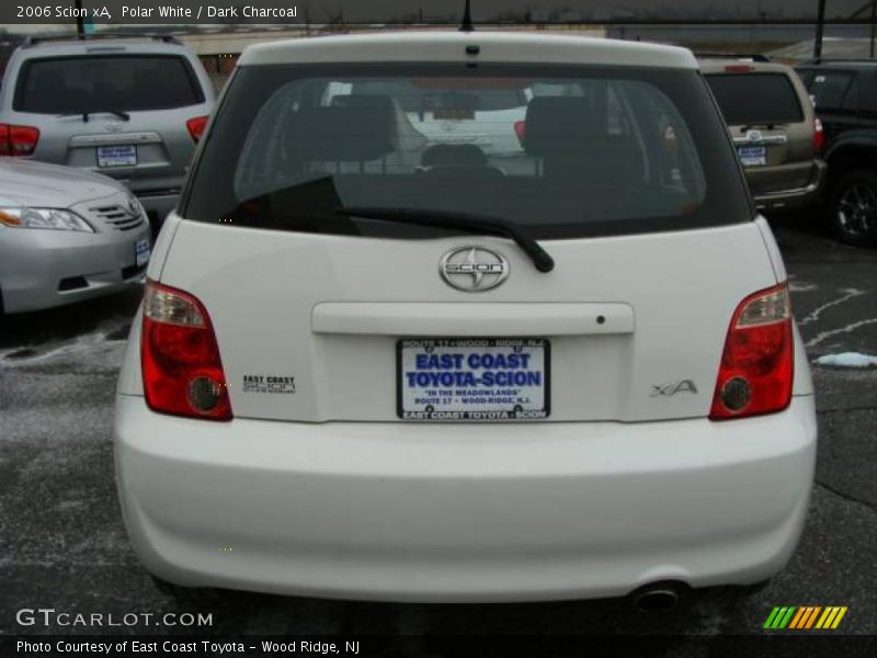 Polar White / Dark Charcoal 2006 Scion xA