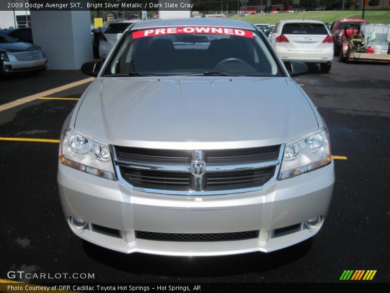 Bright Silver Metallic / Dark Slate Gray 2009 Dodge Avenger SXT