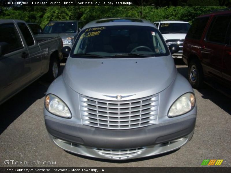 Bright Silver Metallic / Taupe/Pearl Beige 2001 Chrysler PT Cruiser Touring