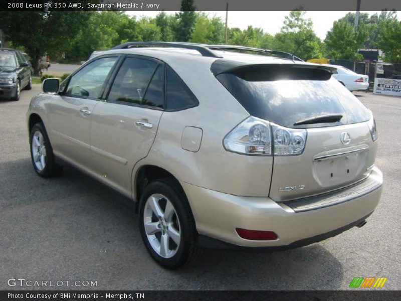 Savannah Metallic / Ivory 2008 Lexus RX 350 AWD