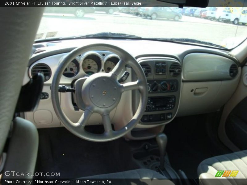 Bright Silver Metallic / Taupe/Pearl Beige 2001 Chrysler PT Cruiser Touring