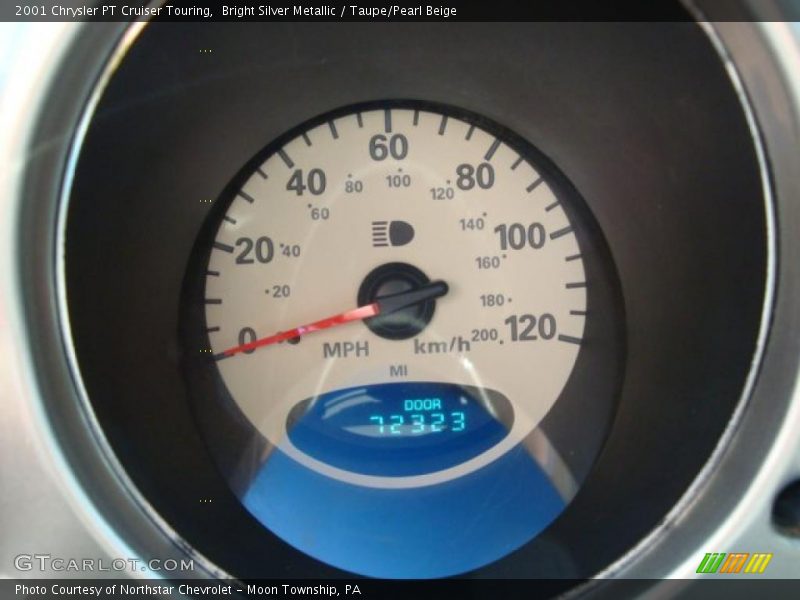 Bright Silver Metallic / Taupe/Pearl Beige 2001 Chrysler PT Cruiser Touring