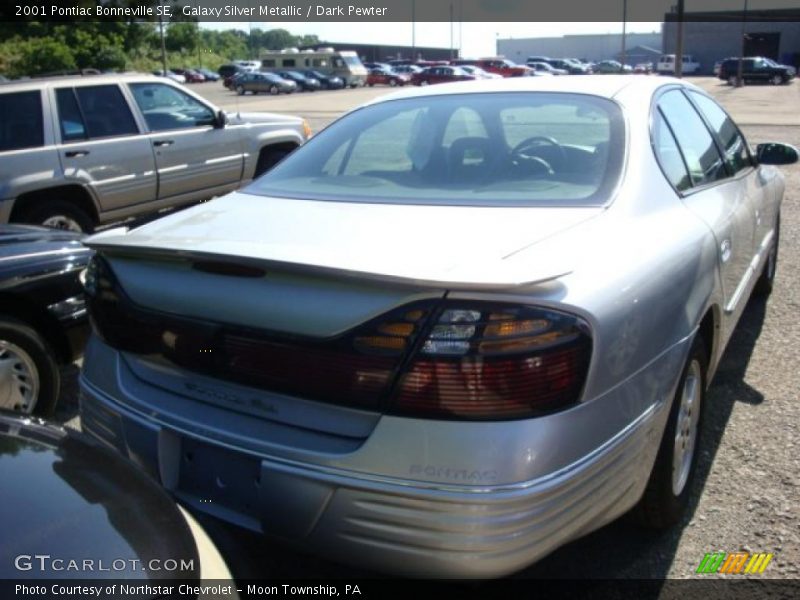 Galaxy Silver Metallic / Dark Pewter 2001 Pontiac Bonneville SE