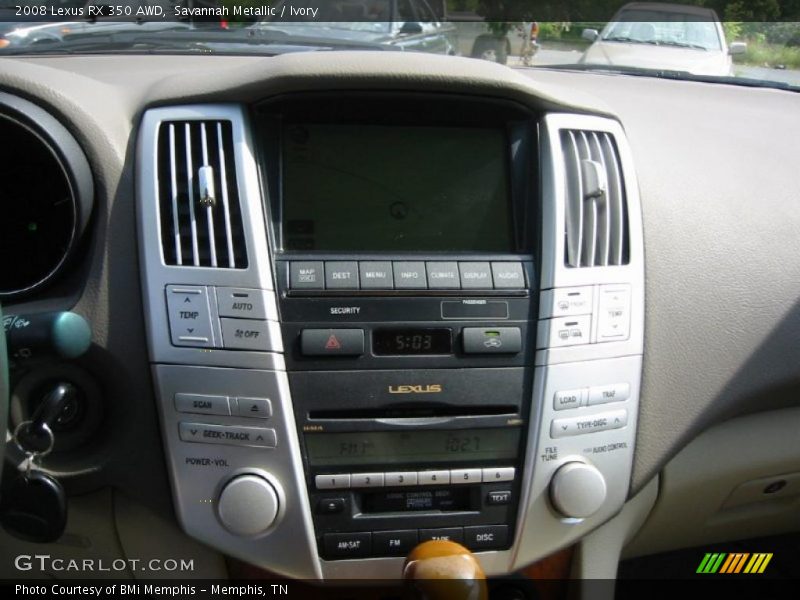 Savannah Metallic / Ivory 2008 Lexus RX 350 AWD