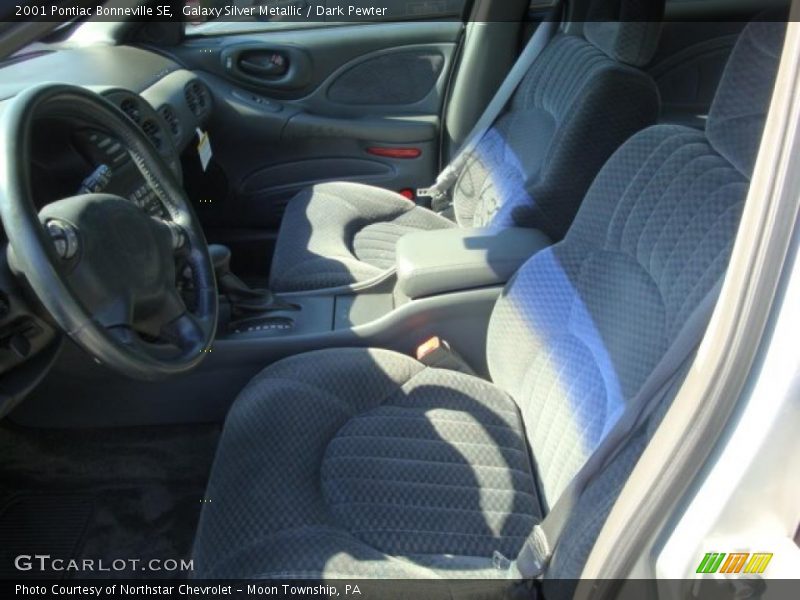 Galaxy Silver Metallic / Dark Pewter 2001 Pontiac Bonneville SE