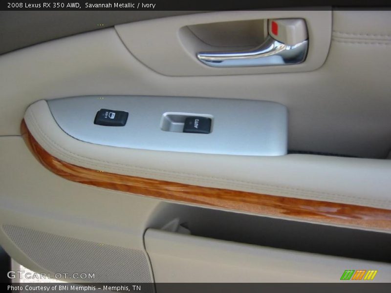 Savannah Metallic / Ivory 2008 Lexus RX 350 AWD