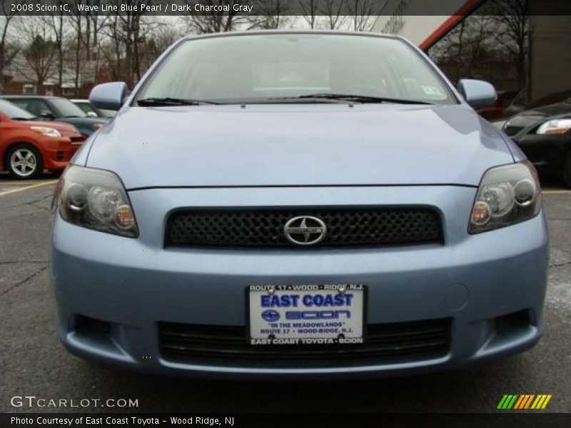 Wave Line Blue Pearl / Dark Charcoal Gray 2008 Scion tC