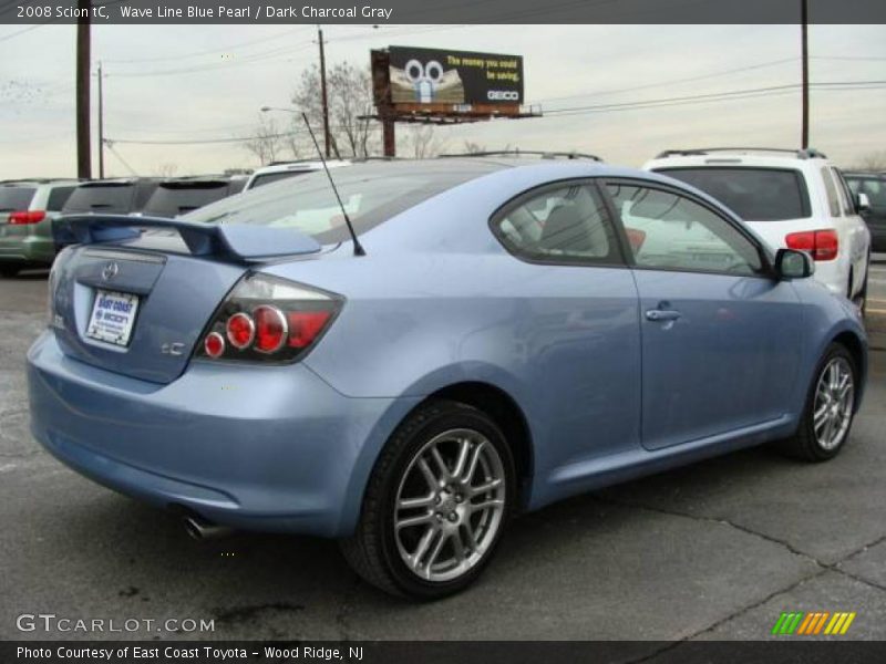 Wave Line Blue Pearl / Dark Charcoal Gray 2008 Scion tC