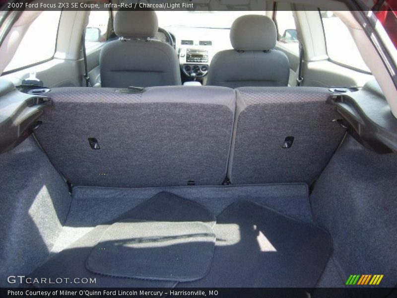 Infra-Red / Charcoal/Light Flint 2007 Ford Focus ZX3 SE Coupe