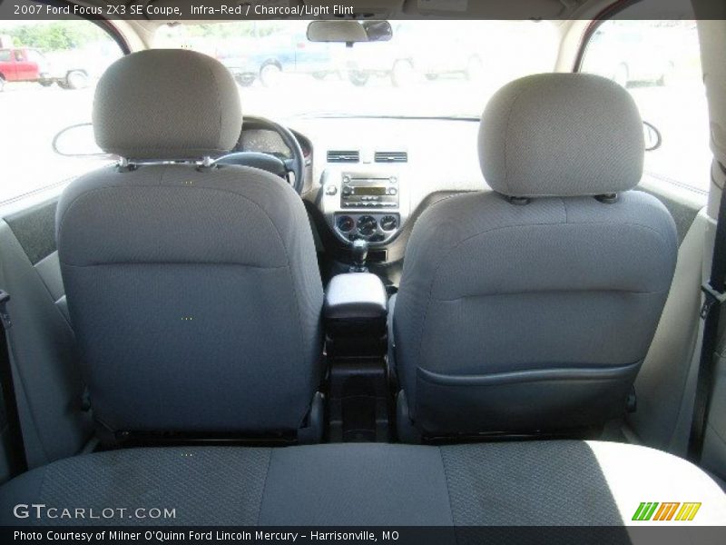 Infra-Red / Charcoal/Light Flint 2007 Ford Focus ZX3 SE Coupe