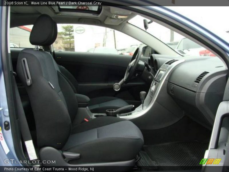 Wave Line Blue Pearl / Dark Charcoal Gray 2008 Scion tC