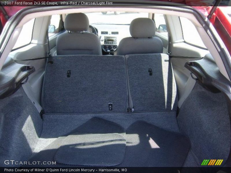 Infra-Red / Charcoal/Light Flint 2007 Ford Focus ZX3 SE Coupe