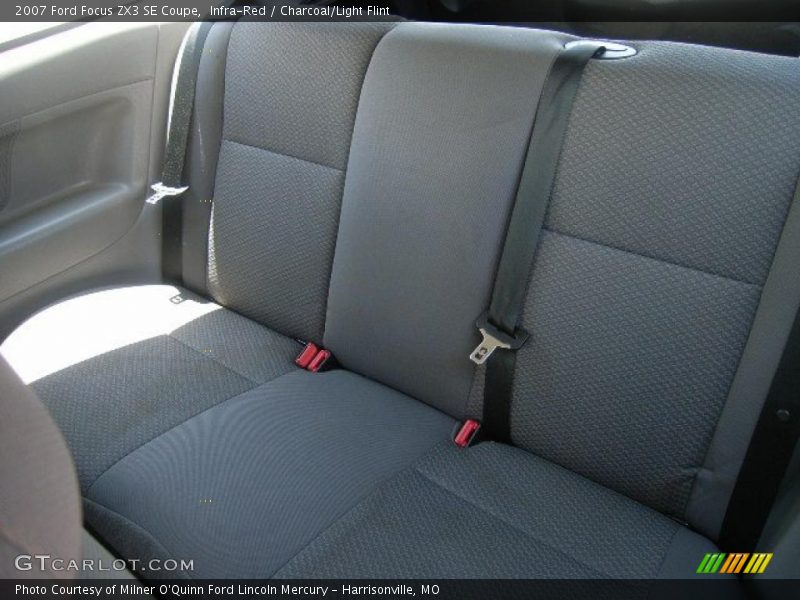 Infra-Red / Charcoal/Light Flint 2007 Ford Focus ZX3 SE Coupe