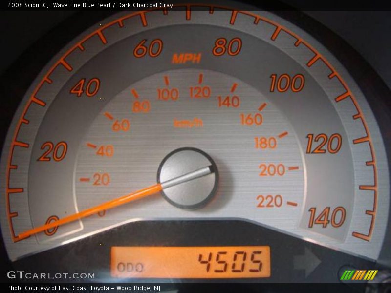 Wave Line Blue Pearl / Dark Charcoal Gray 2008 Scion tC