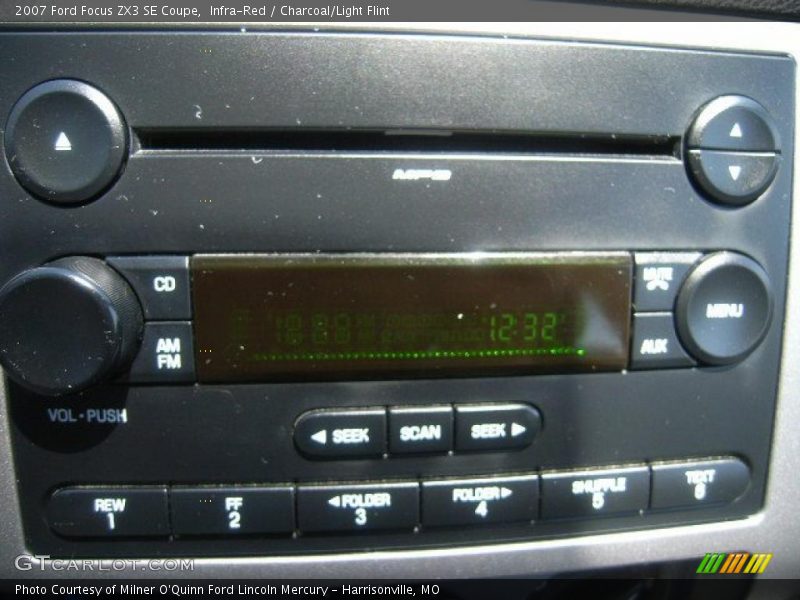 Infra-Red / Charcoal/Light Flint 2007 Ford Focus ZX3 SE Coupe