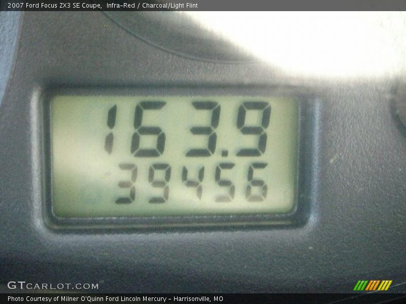 Infra-Red / Charcoal/Light Flint 2007 Ford Focus ZX3 SE Coupe