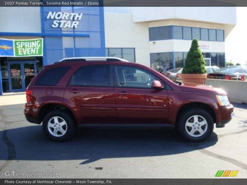 Sonoma Red Metallic / Ebony 2007 Pontiac Torrent