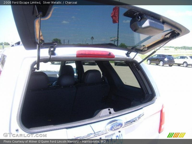 Silver Metallic / Charcoal 2008 Ford Escape Limited