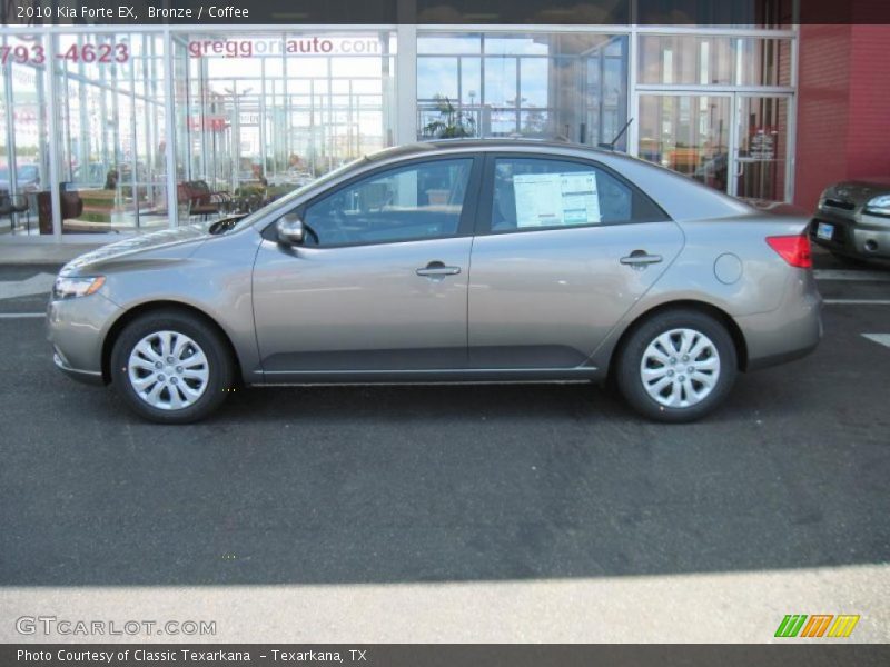 Bronze / Coffee 2010 Kia Forte EX