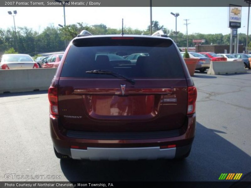 Sonoma Red Metallic / Ebony 2007 Pontiac Torrent