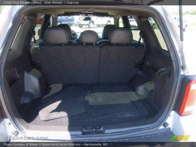 Silver Metallic / Charcoal 2008 Ford Escape Limited