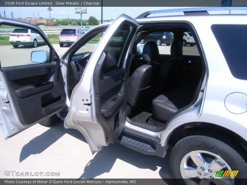 Silver Metallic / Charcoal 2008 Ford Escape Limited