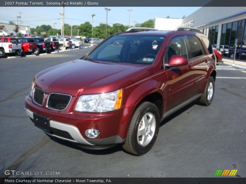 Sonoma Red Metallic / Ebony 2007 Pontiac Torrent
